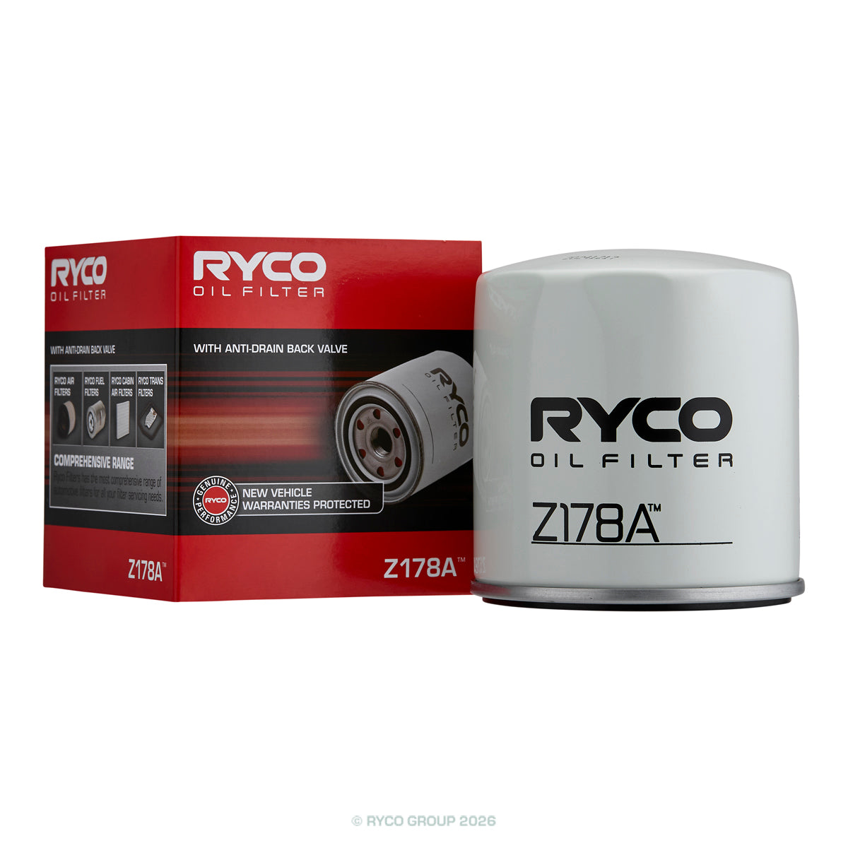 Ryco Z178A Oil Filter