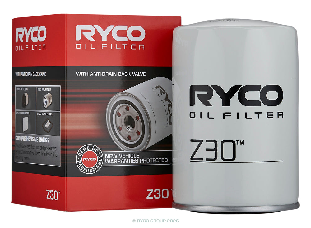 Ryco Z30 Oil Filter