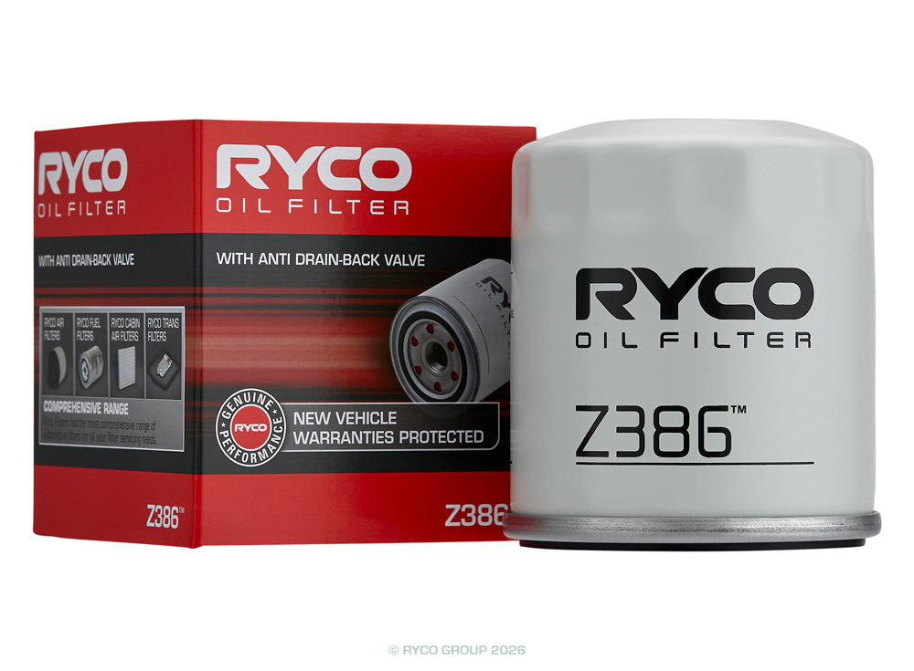 Ryco Z386 Oil Filter