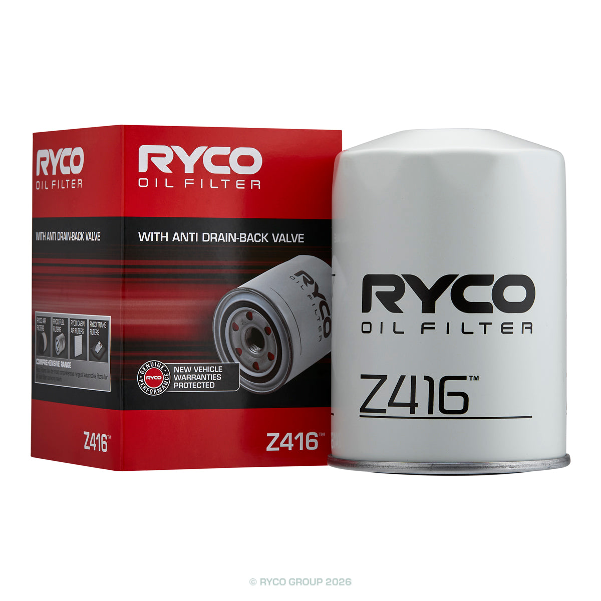 Ryco Z416 Oil Filter