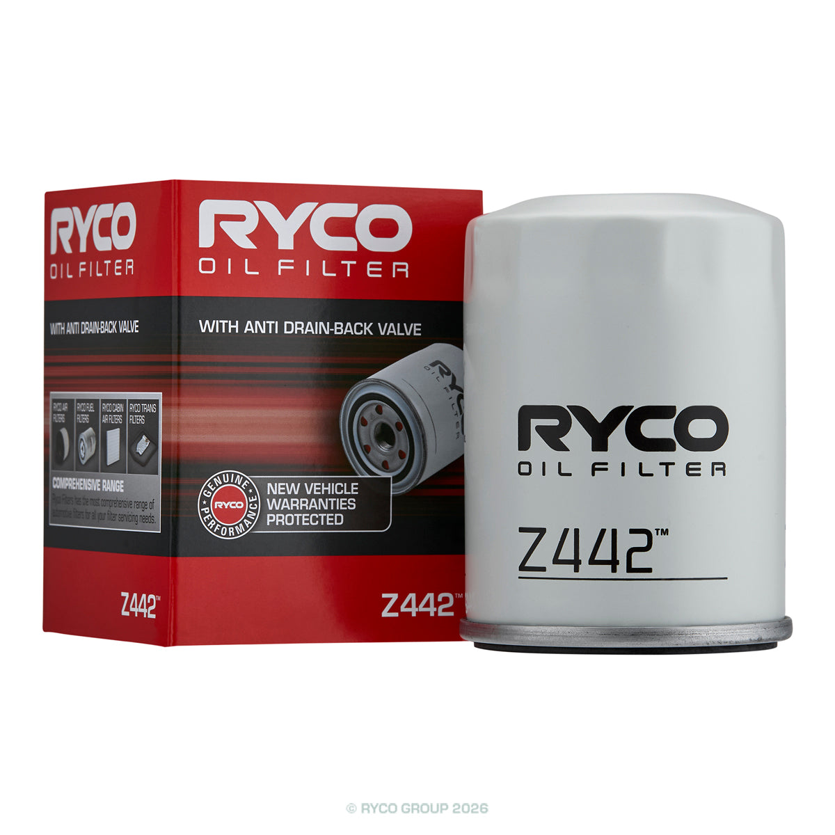 Ryco Z442 Oil Filter