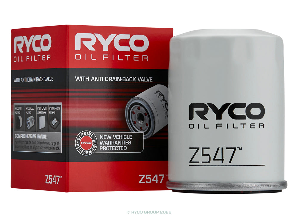 Ryco Z547 Oil Filter