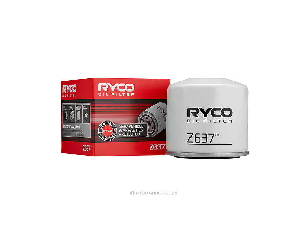 Ryco Z637 Oil Filter