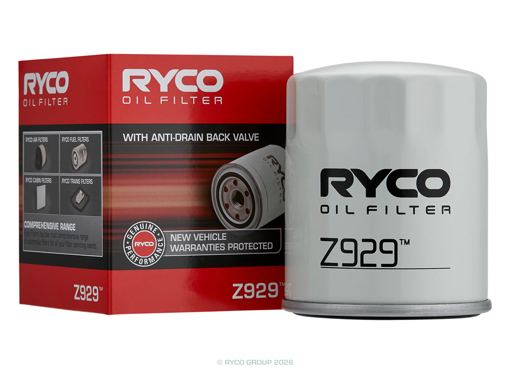 Ryco Z929 Oil Filter